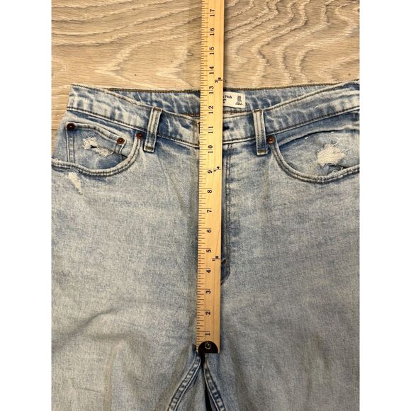 Abercrombie & Fitch Curve Love Jeans 30/10 s Ankle Straight - Picture 7 of 7
